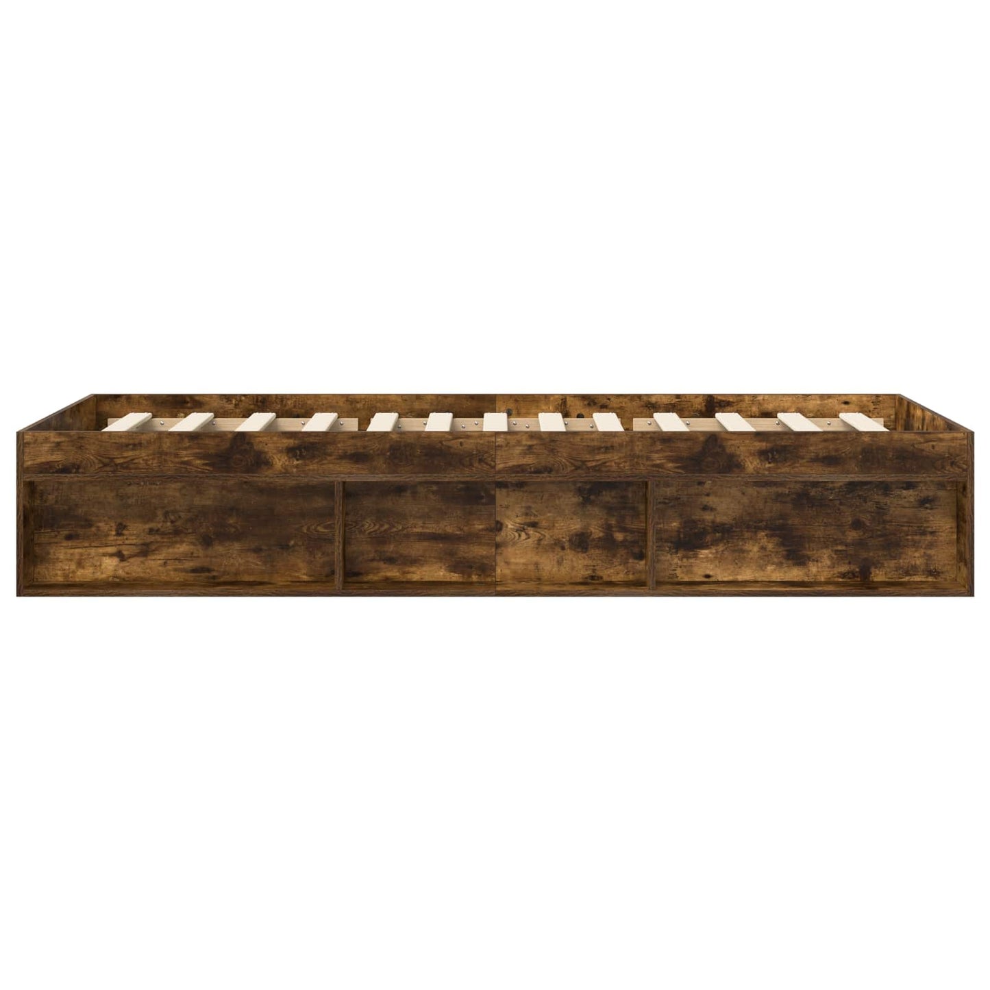 Telaio del letto con storage Rovere Fumo 80 x 200 cm | homemem39