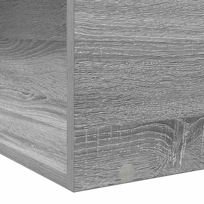 Telaio del letto con storage Sonoma grigio 80 x 200 cm | homemem39