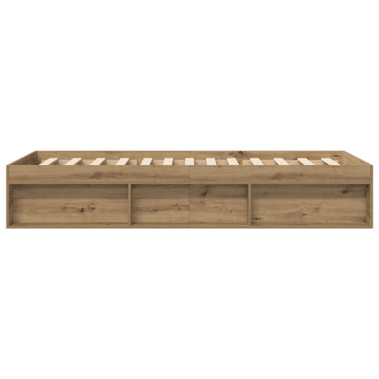 Telaio del letto con storage Rovere Artigianale 80 x 200 cm