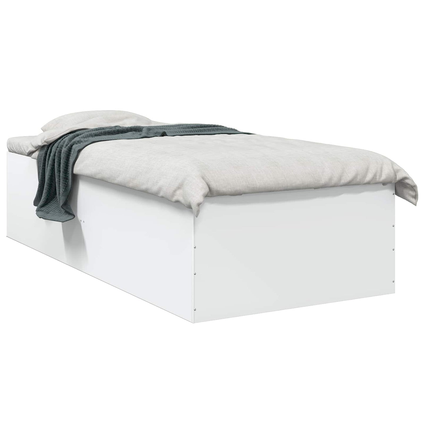 Struttura letto a pavimento Bianco 80 x 200 cm
