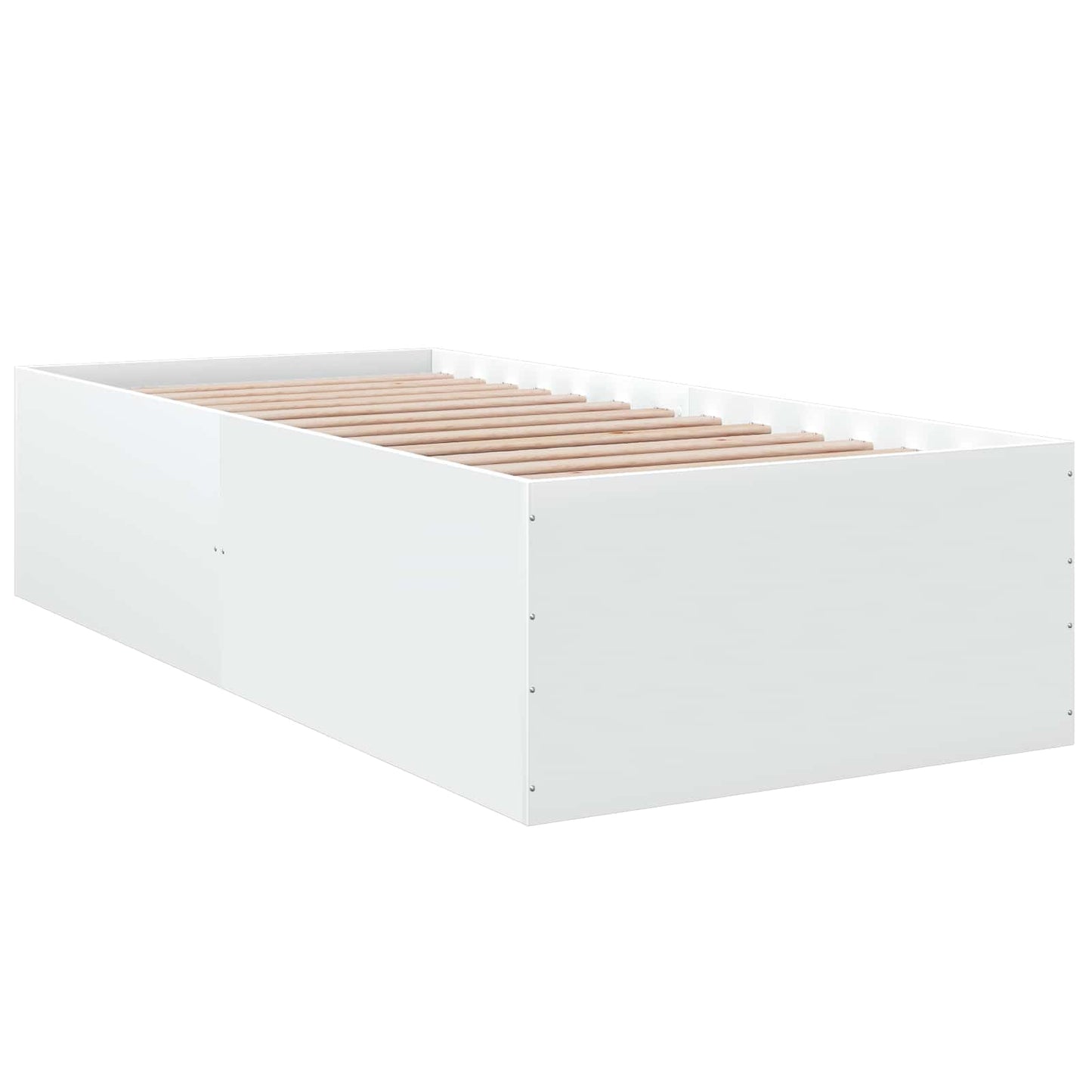 Struttura letto a pavimento Bianco 80 x 200 cm