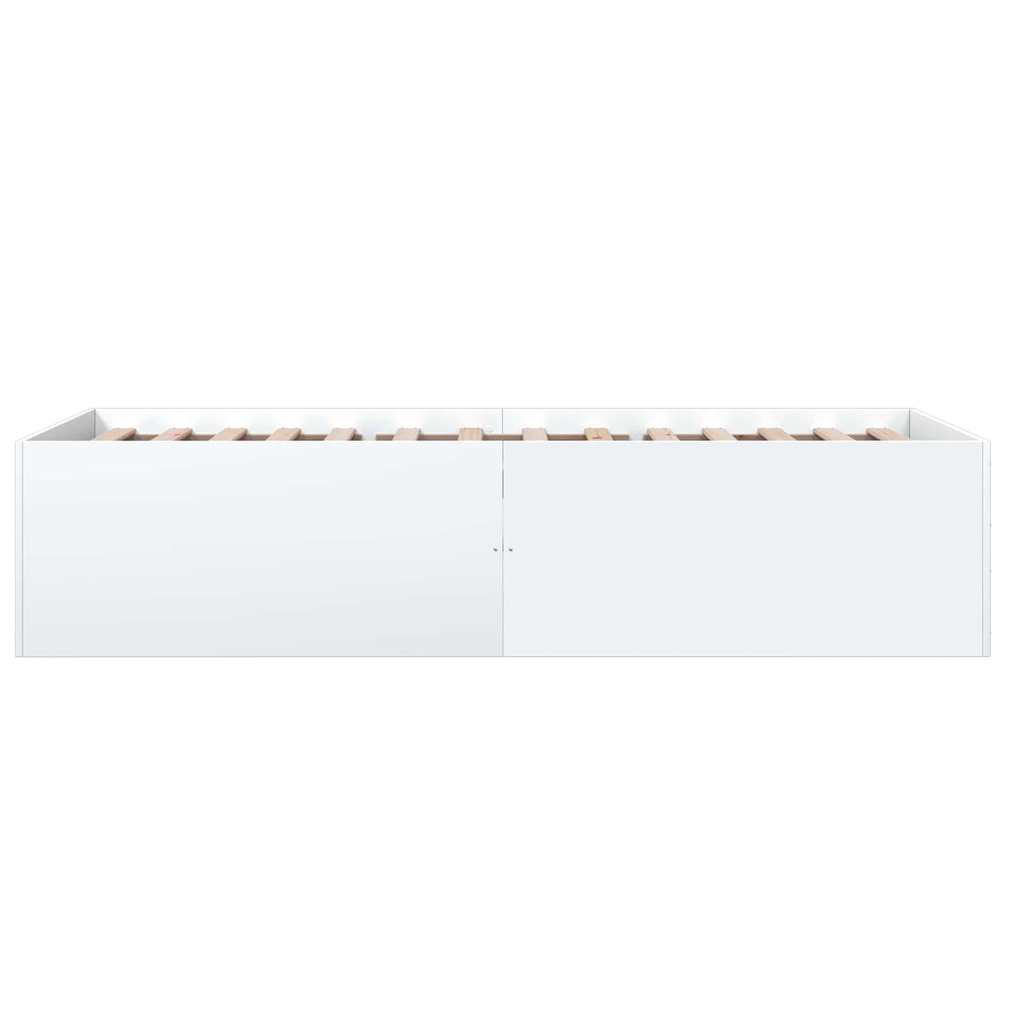 Struttura letto a pavimento Bianco 80 x 200 cm