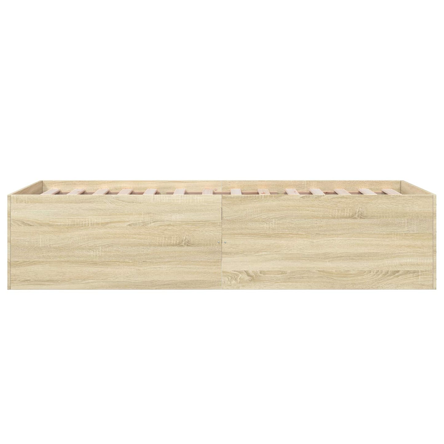 Struttura letto a pavimento Rovere Sonoma 80 x 200 cm | homemem39