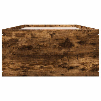 Struttura letto a pavimento Rovere Fumo 80 x 200 cm | homemem39