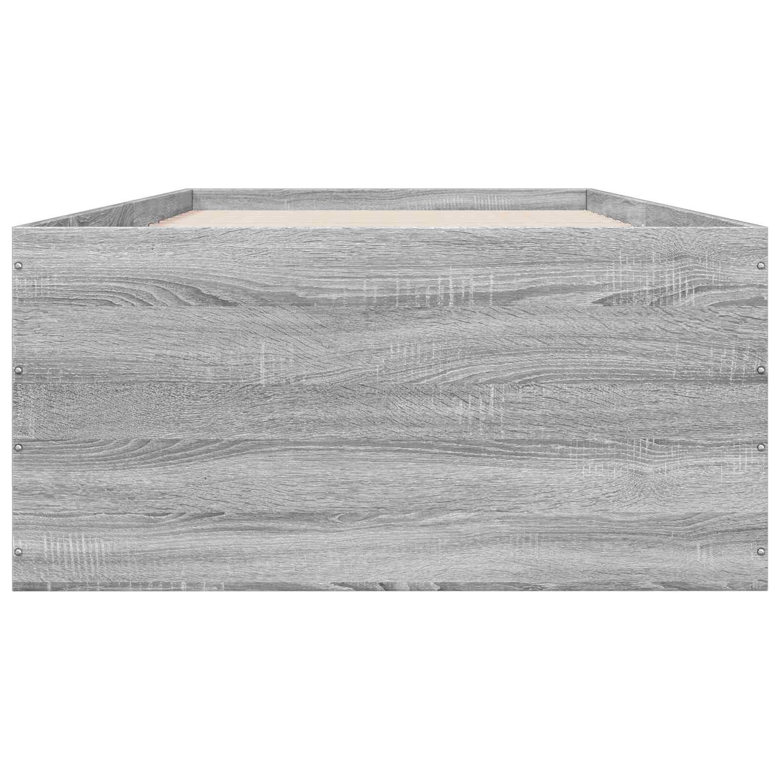 Struttura letto a pavimento Grigio Cemento 80 x 200 cm | homemem39