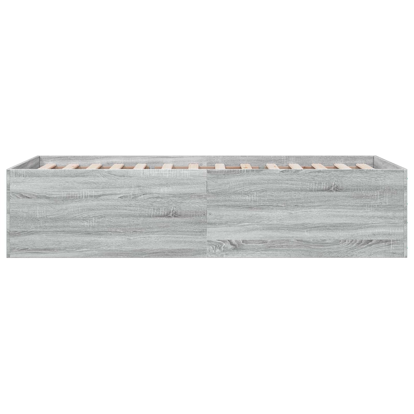 Struttura letto a pavimento Grigio Cemento 80 x 200 cm | homemem39