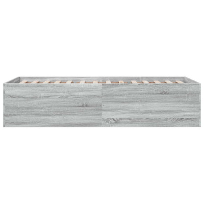 Struttura letto a pavimento Grigio Cemento 80 x 200 cm | homemem39