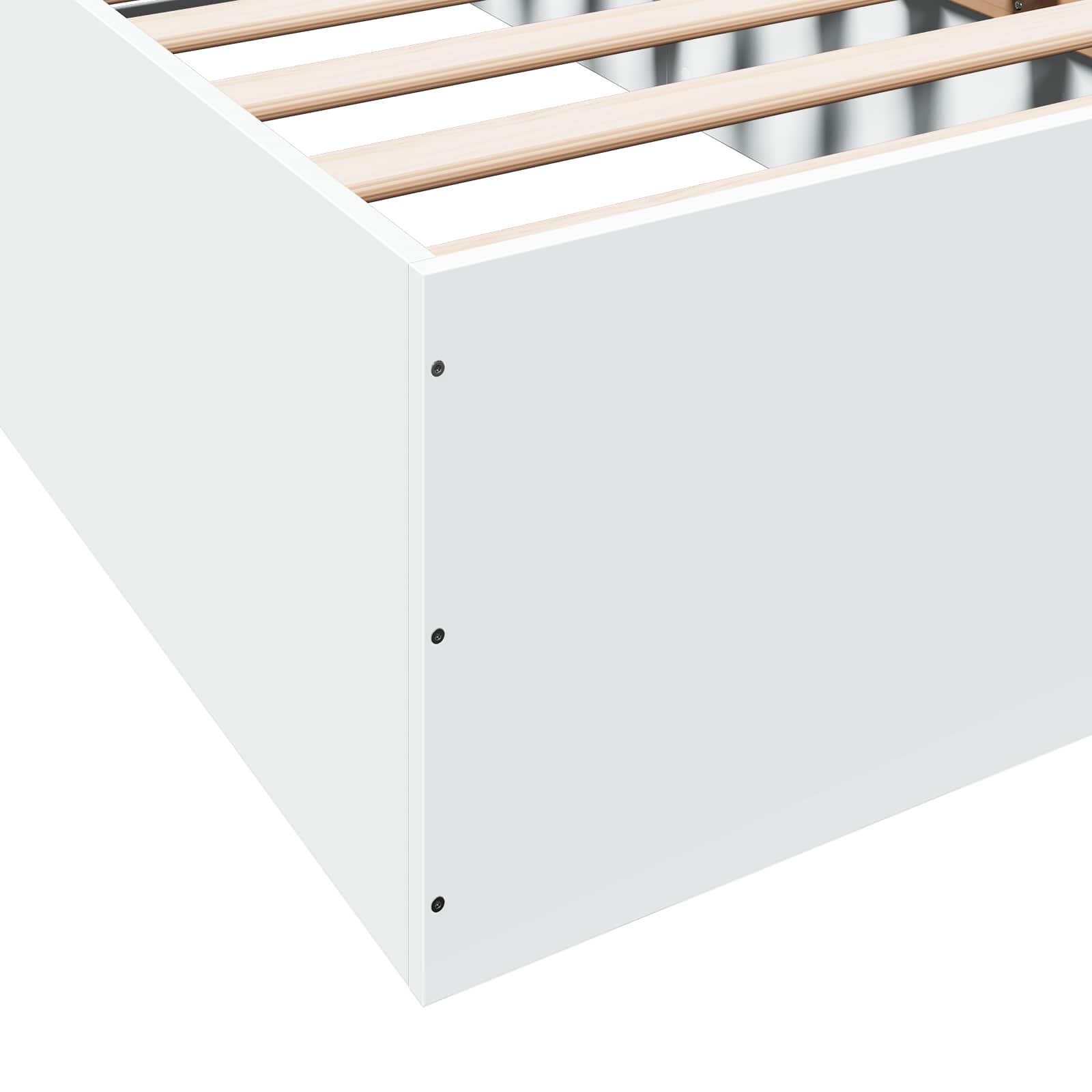 Struttura letto a pavimento Bianco 80 x 200 cm | homemem39