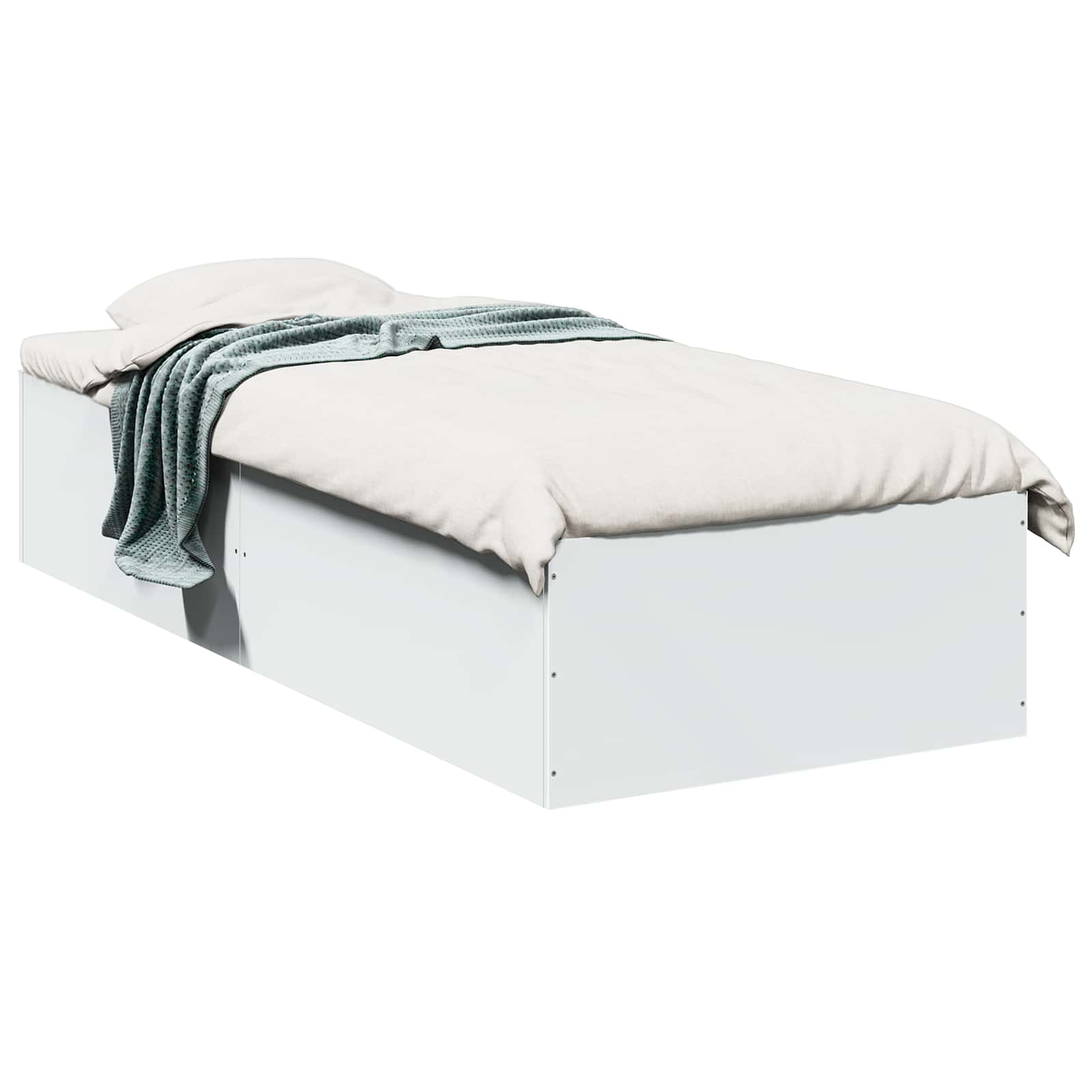 Struttura letto a pavimento Bianco 80 x 200 cm | homemem39