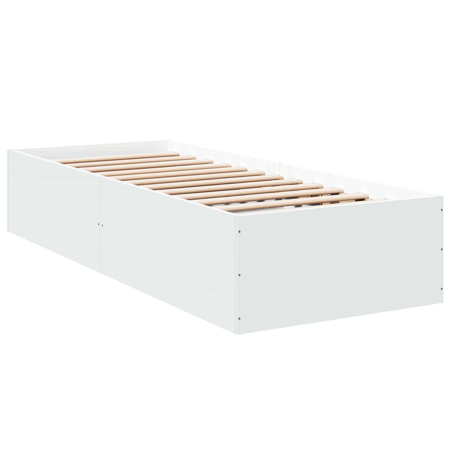 Struttura letto a pavimento Bianco 80 x 200 cm | homemem39