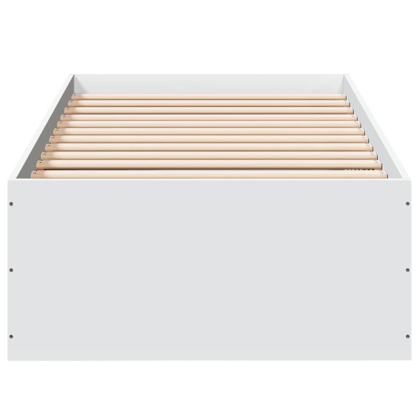 Struttura letto a pavimento Bianco 80 x 200 cm | homemem39