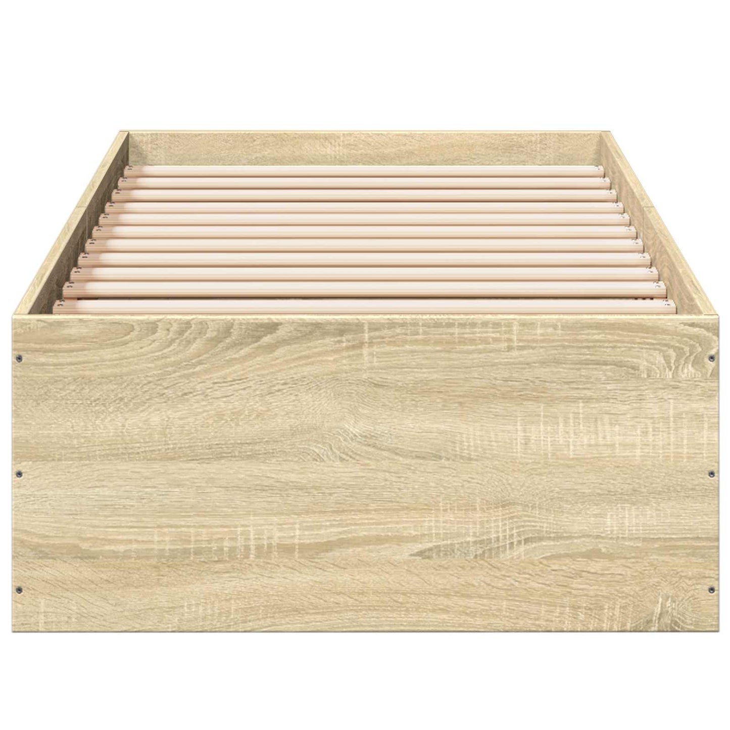 Struttura letto a pavimento Rovere Sonoma 80 x 200 cm | homemem39