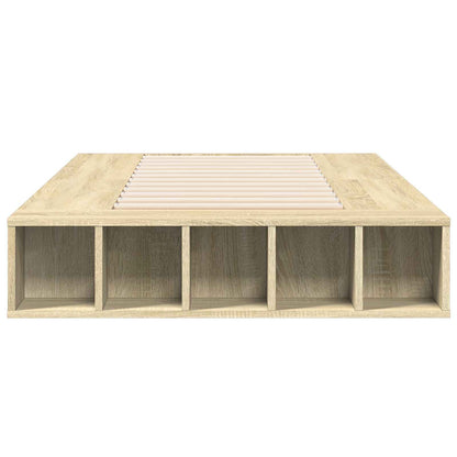 Telaio del letto con storage Rovere Sonoma 80 x 200 cm | homemem39