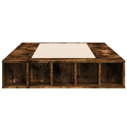 Telaio del letto con storage Rovere Fumo 80 x 200 cm | homemem39