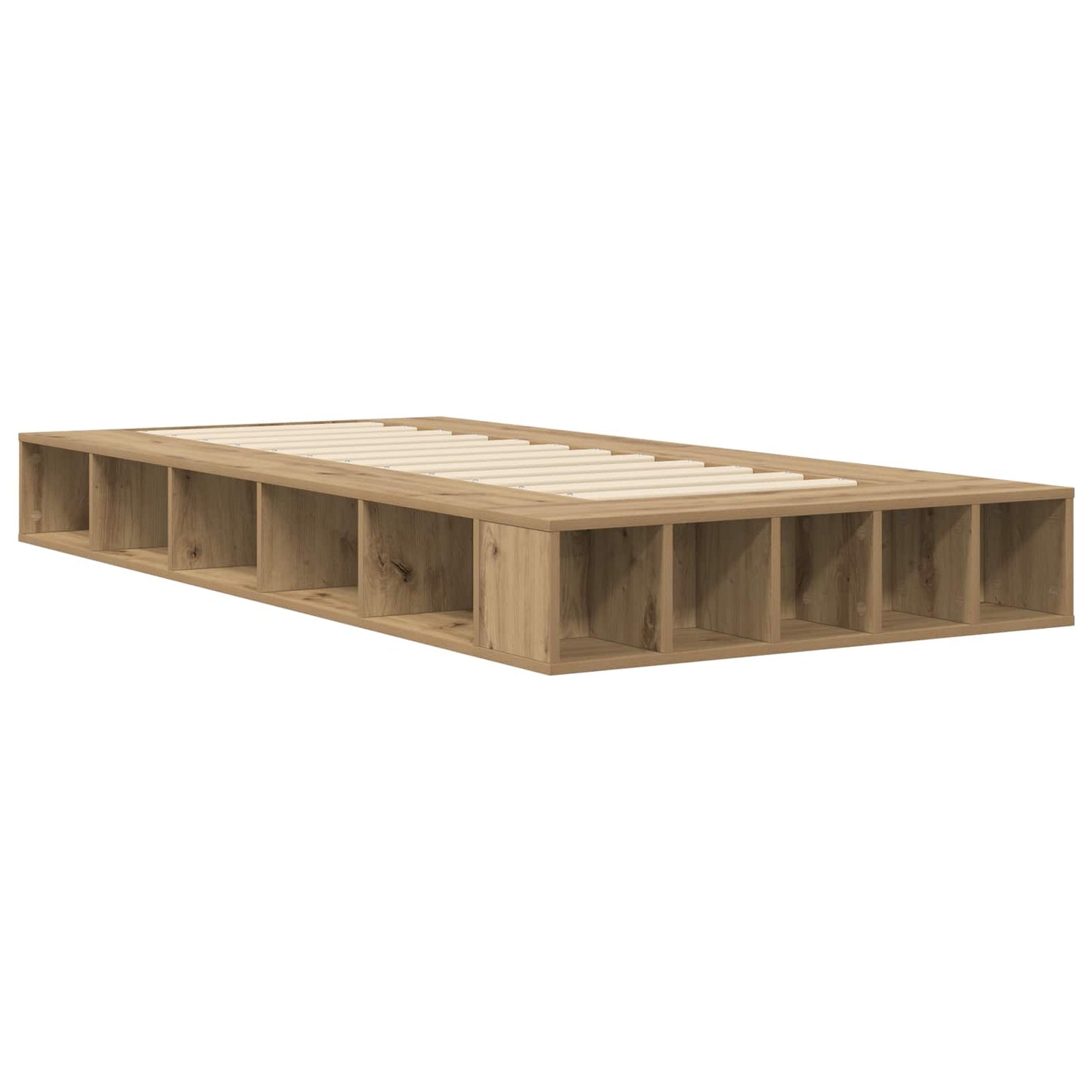 Telaio del letto con storage Rovere Artigianale 80 x 200 cm | homemem39