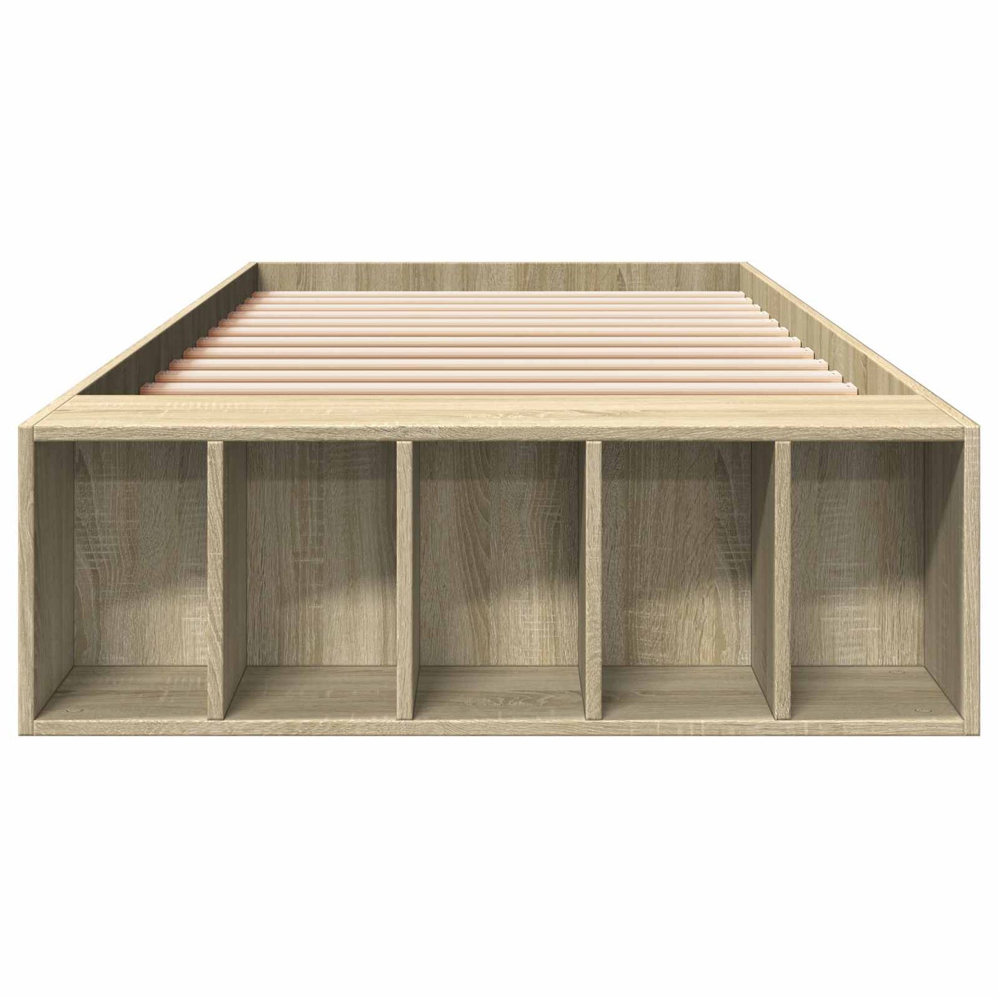 Telaio del letto con storage Rovere Sonoma 80 x 200 cm | homemem39
