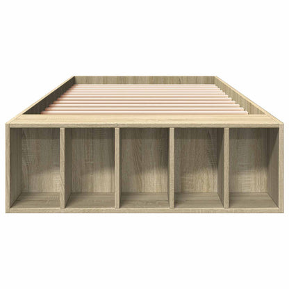Telaio del letto con storage Rovere Sonoma 80 x 200 cm | homemem39