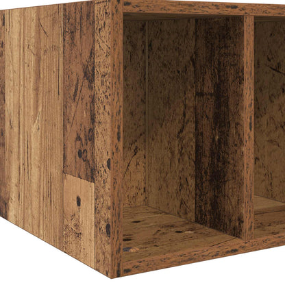 Telaio del letto con storage Legno antico 80 x 200 cm | homemem39