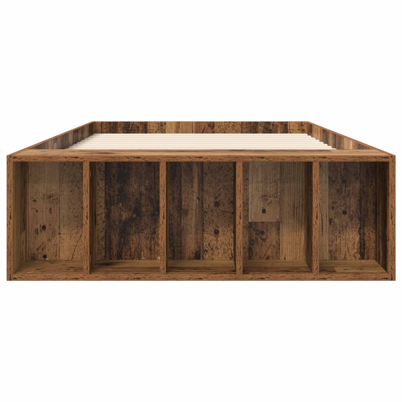 Telaio del letto con storage Legno antico 80 x 200 cm | homemem39