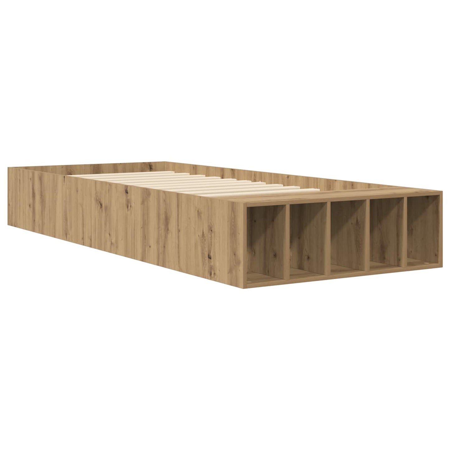 Telaio del letto con storage Rovere Artigianale 80 x 200 cm | homemem39