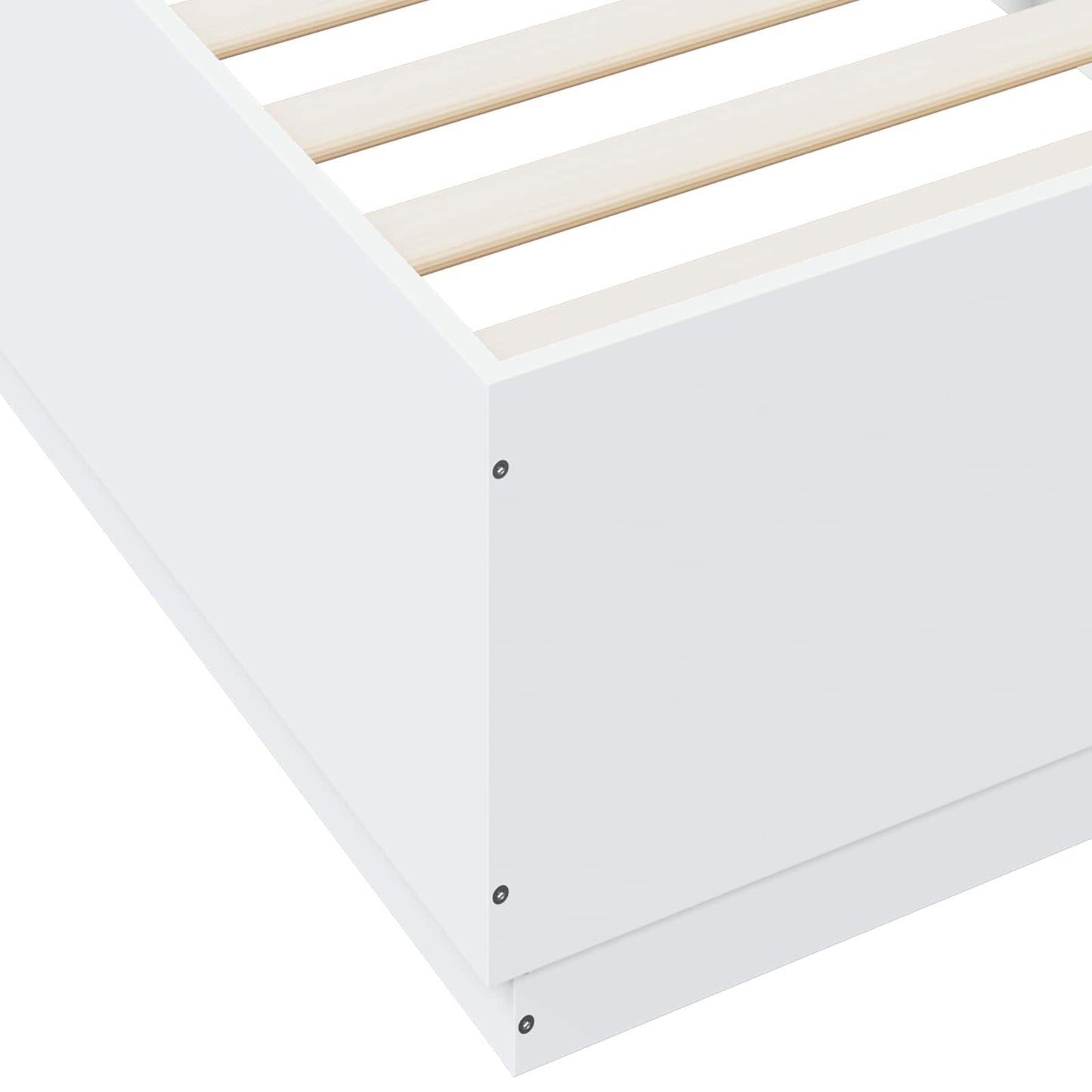 Letto con LED Bianco 80 x 200 cm Legno ingegnerizzato | homemem39