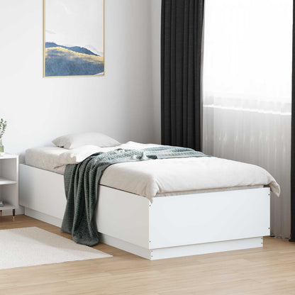 Letto con LED Bianco 80 x 200 cm Legno ingegnerizzato | homemem39