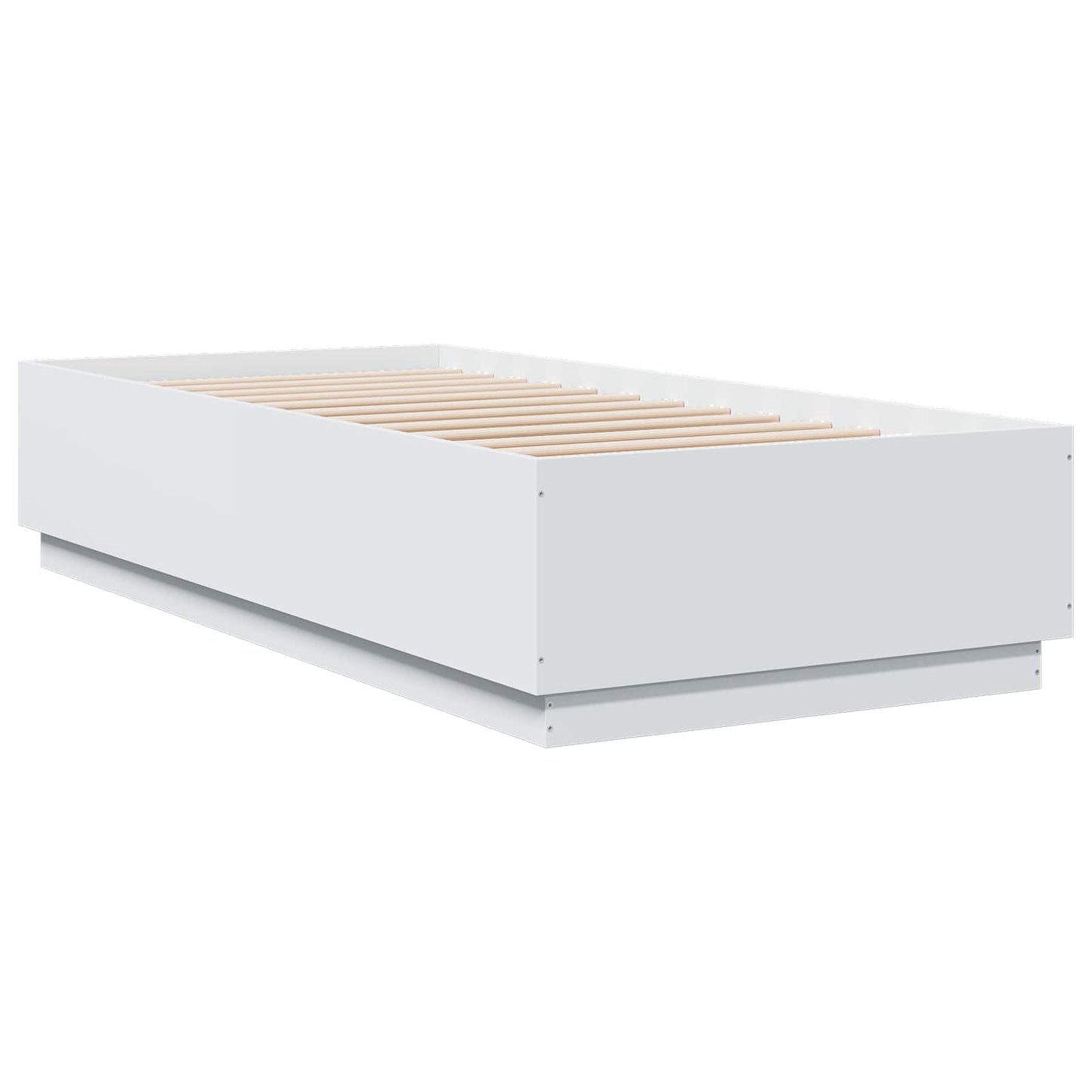 Letto con LED Bianco 80 x 200 cm Legno ingegnerizzato | homemem39