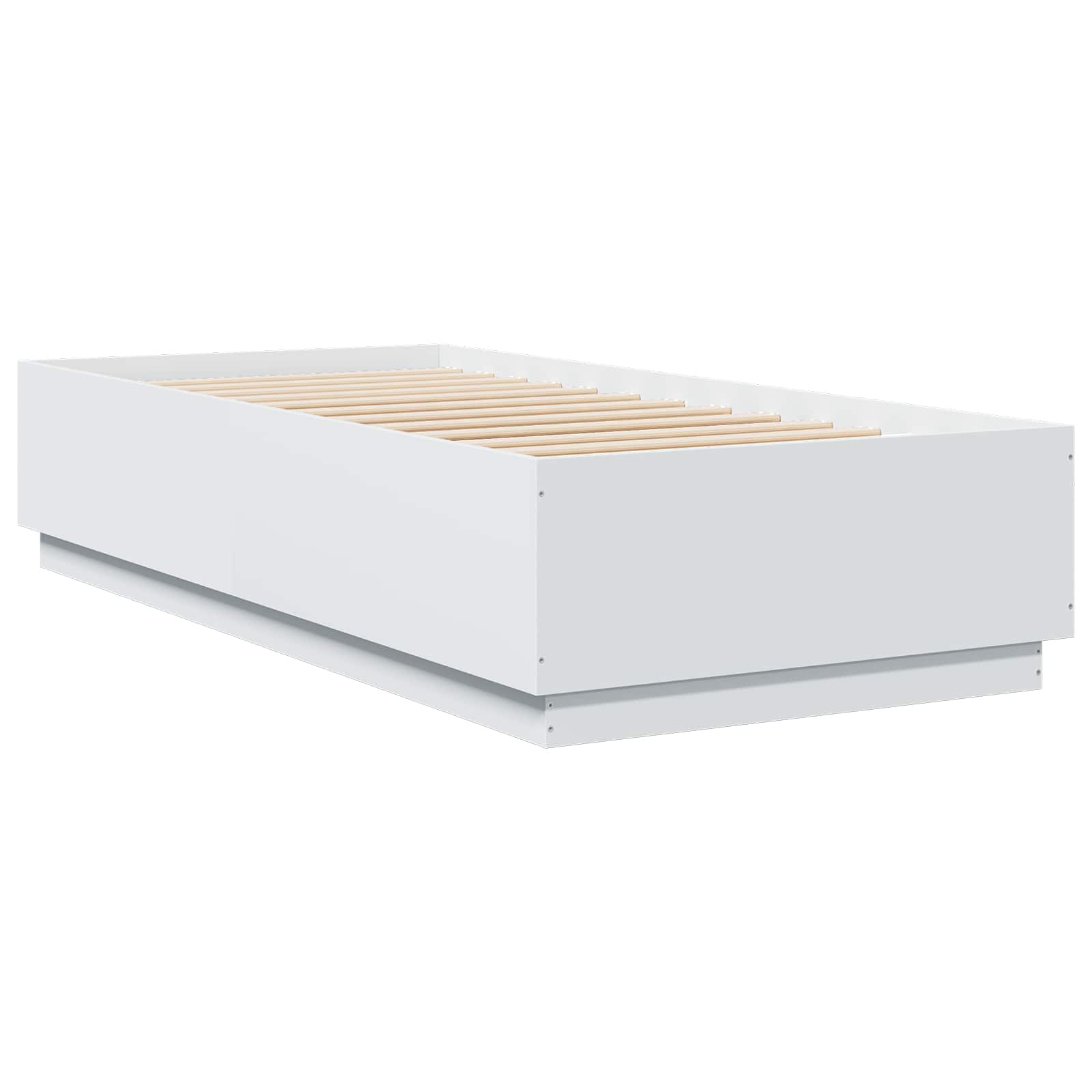 Letto con LED Bianco 80 x 200 cm Legno ingegnerizzato | homemem39