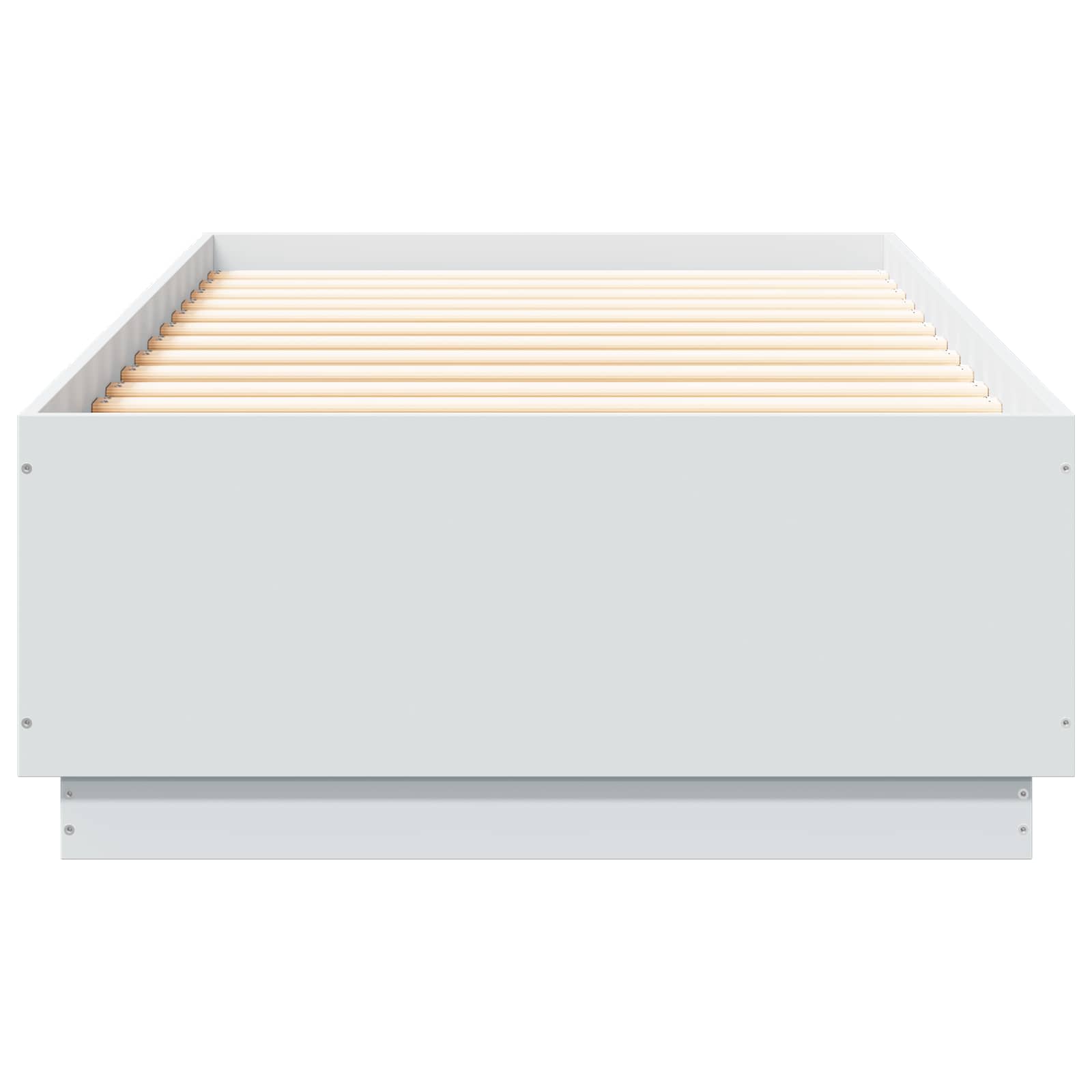 Letto con LED Bianco 80 x 200 cm Legno ingegnerizzato | homemem39