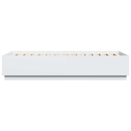 Letto con LED Bianco 80 x 200 cm Legno ingegnerizzato | homemem39