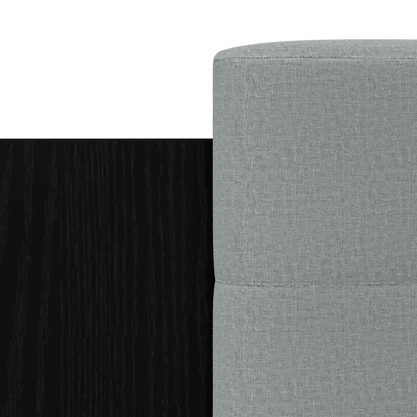 Struttura letto con testata Rovere Nero 80 x 200 cm | homemem39
