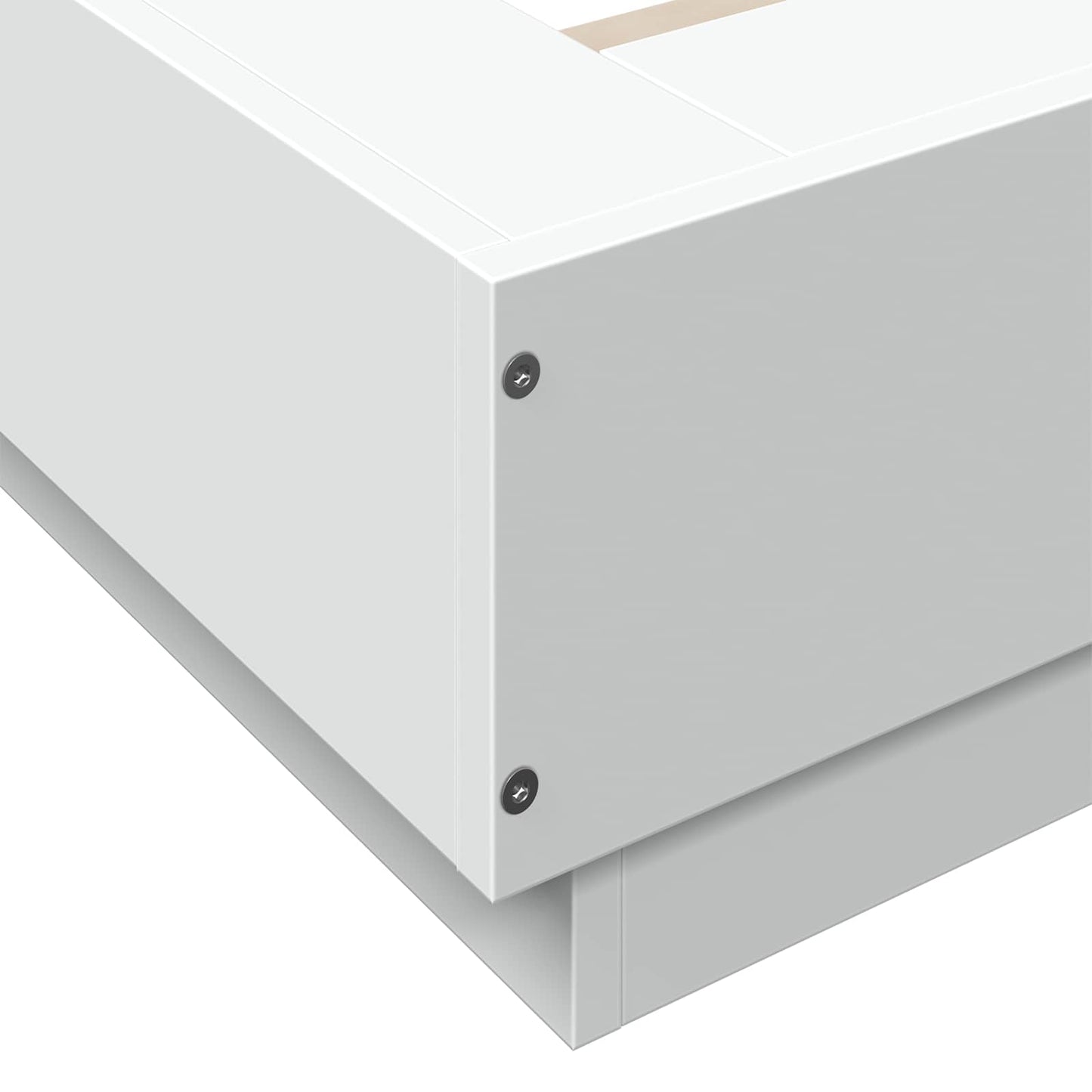 Letto con LED Bianco 80 x 200 cm Legno ingegnerizzato | homemem39