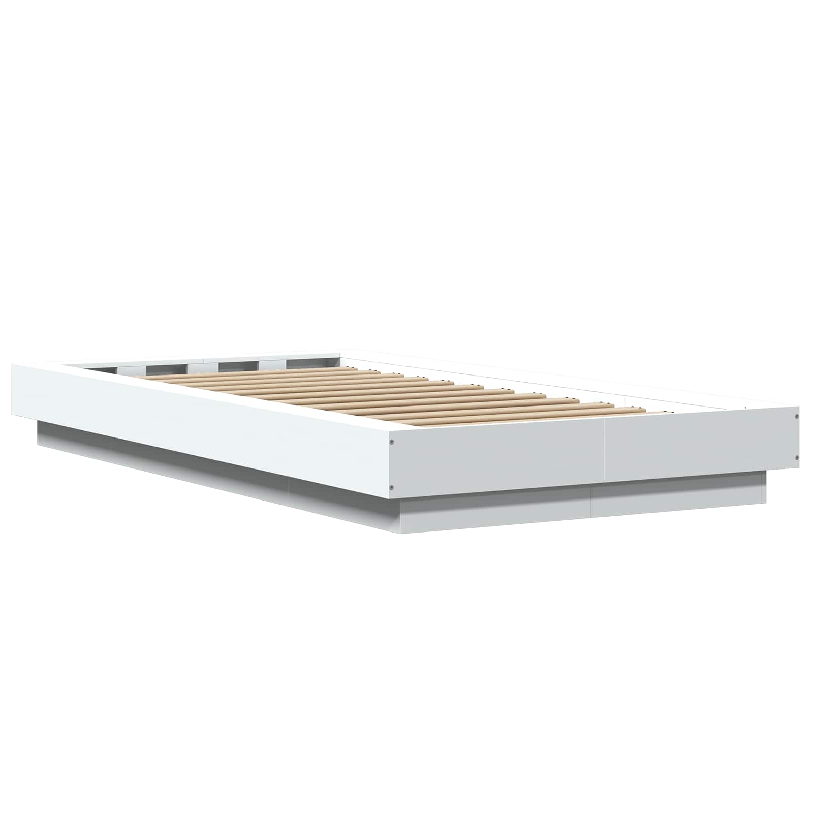 Letto con LED Bianco 80 x 200 cm Legno ingegnerizzato | homemem39