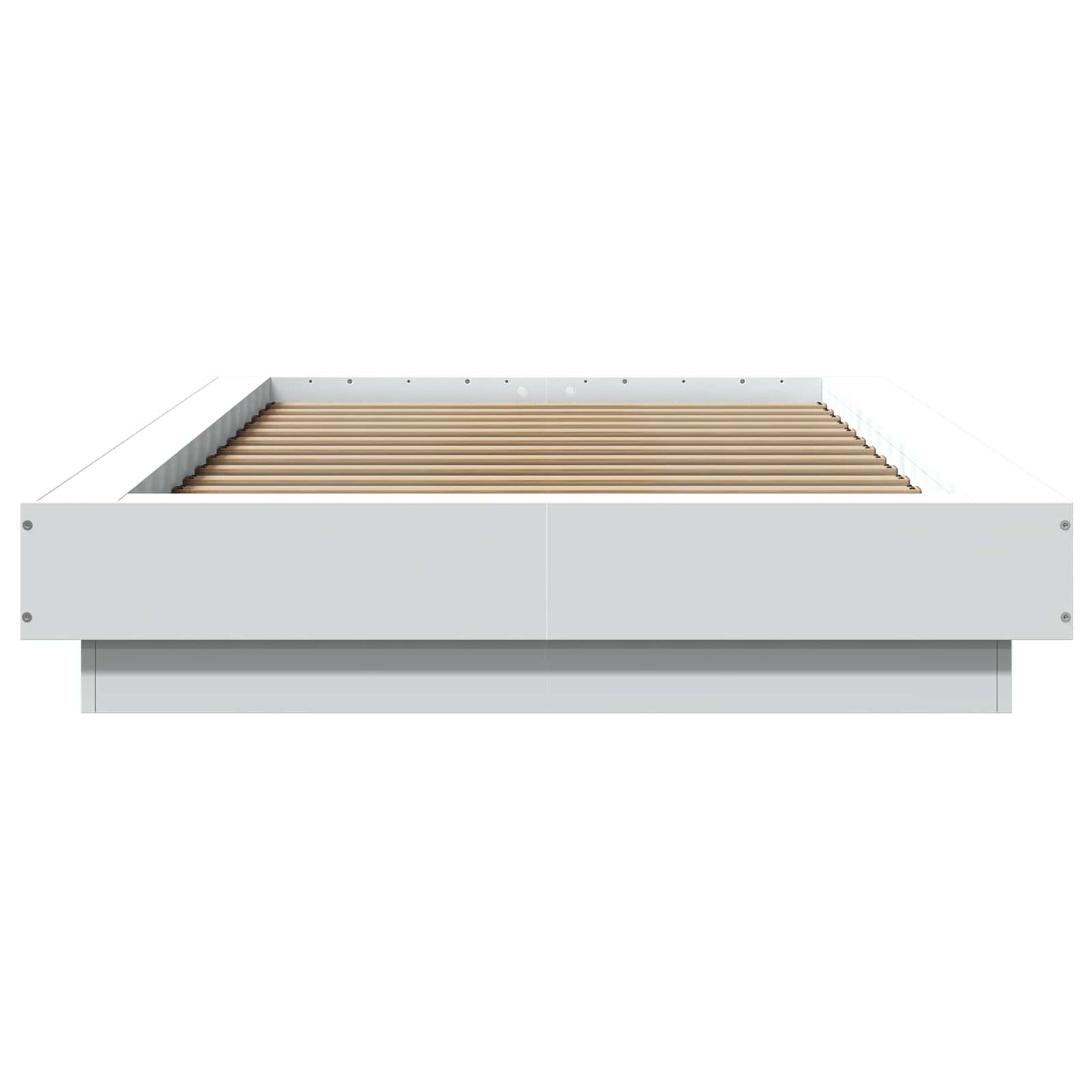 Letto con LED Bianco 80 x 200 cm Legno ingegnerizzato | homemem39