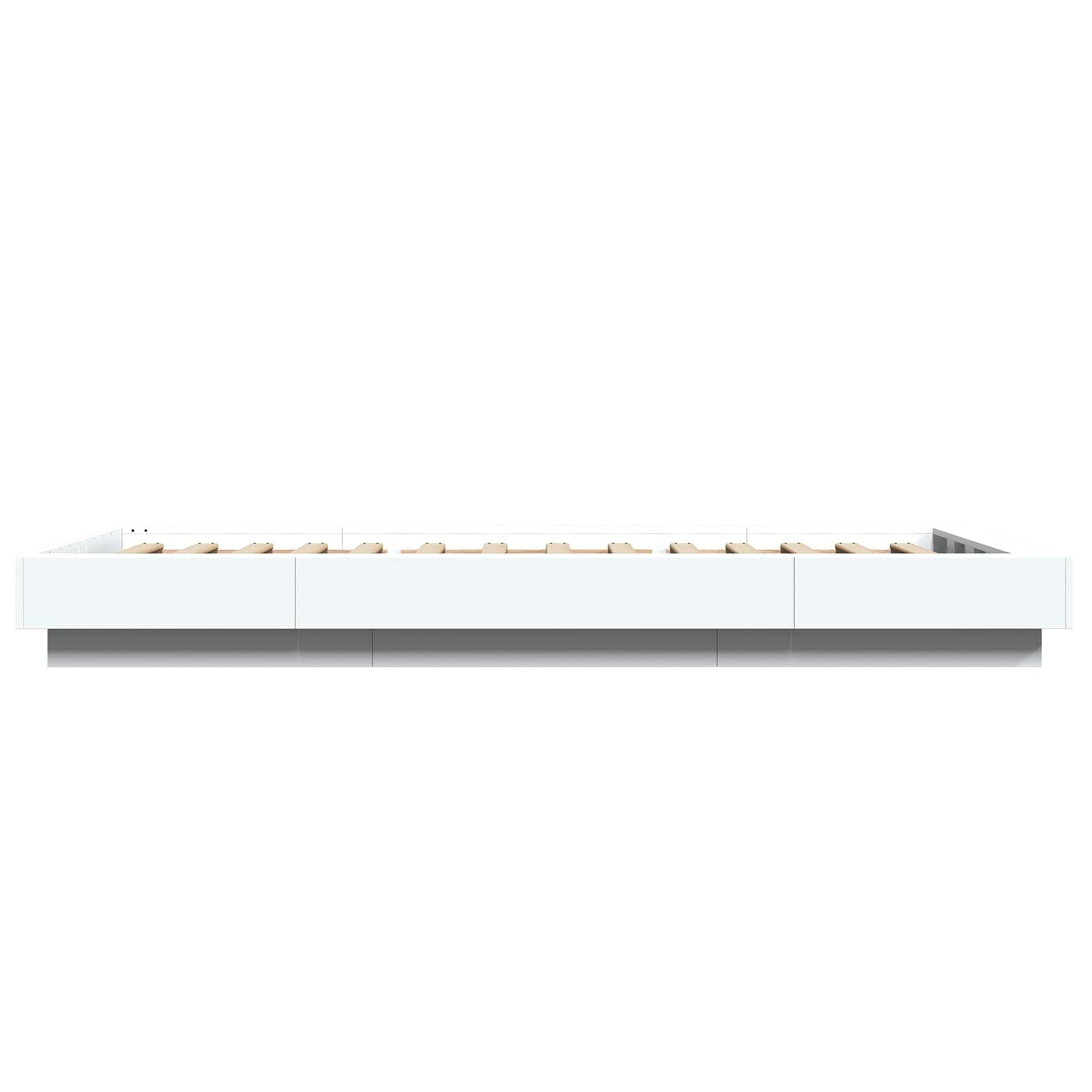 Letto con LED Bianco 80 x 200 cm Legno ingegnerizzato | homemem39