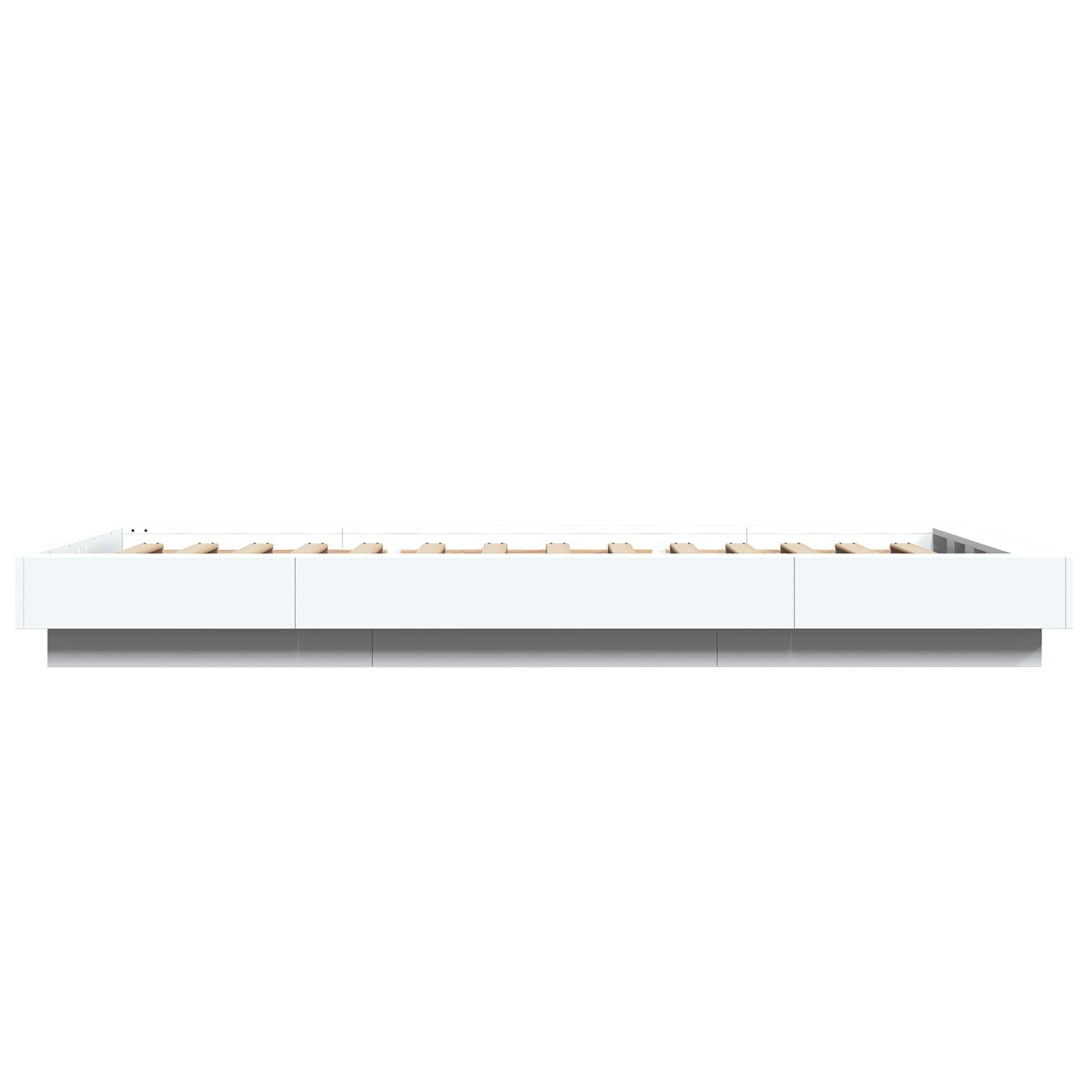 Letto con LED Bianco 80 x 200 cm Legno ingegnerizzato | homemem39