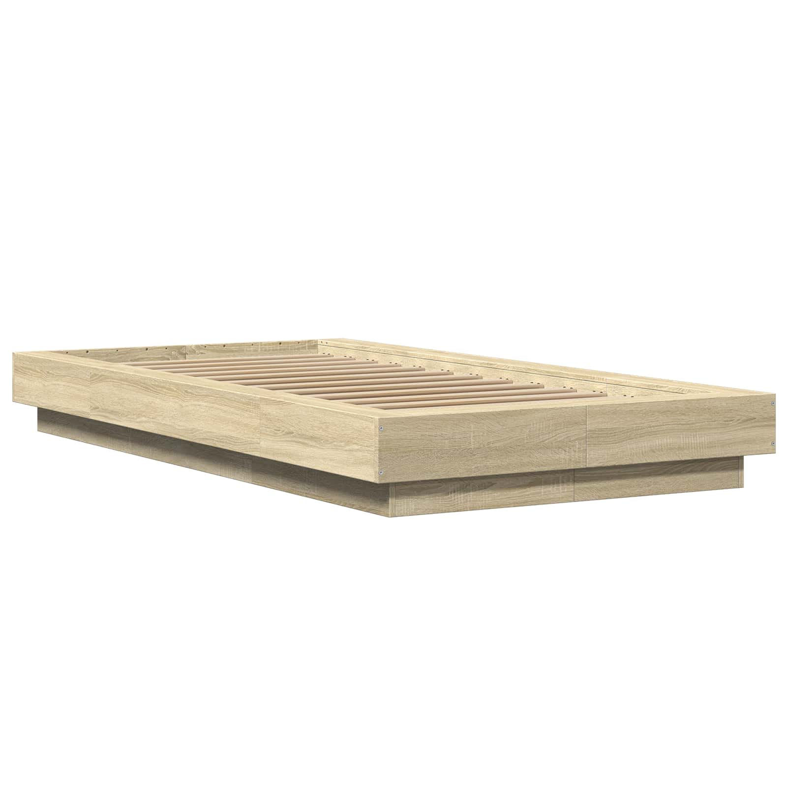 Letto con LED Rovere Sonoma 80 x 200 cm Legno ingegnerizzato | homemem39