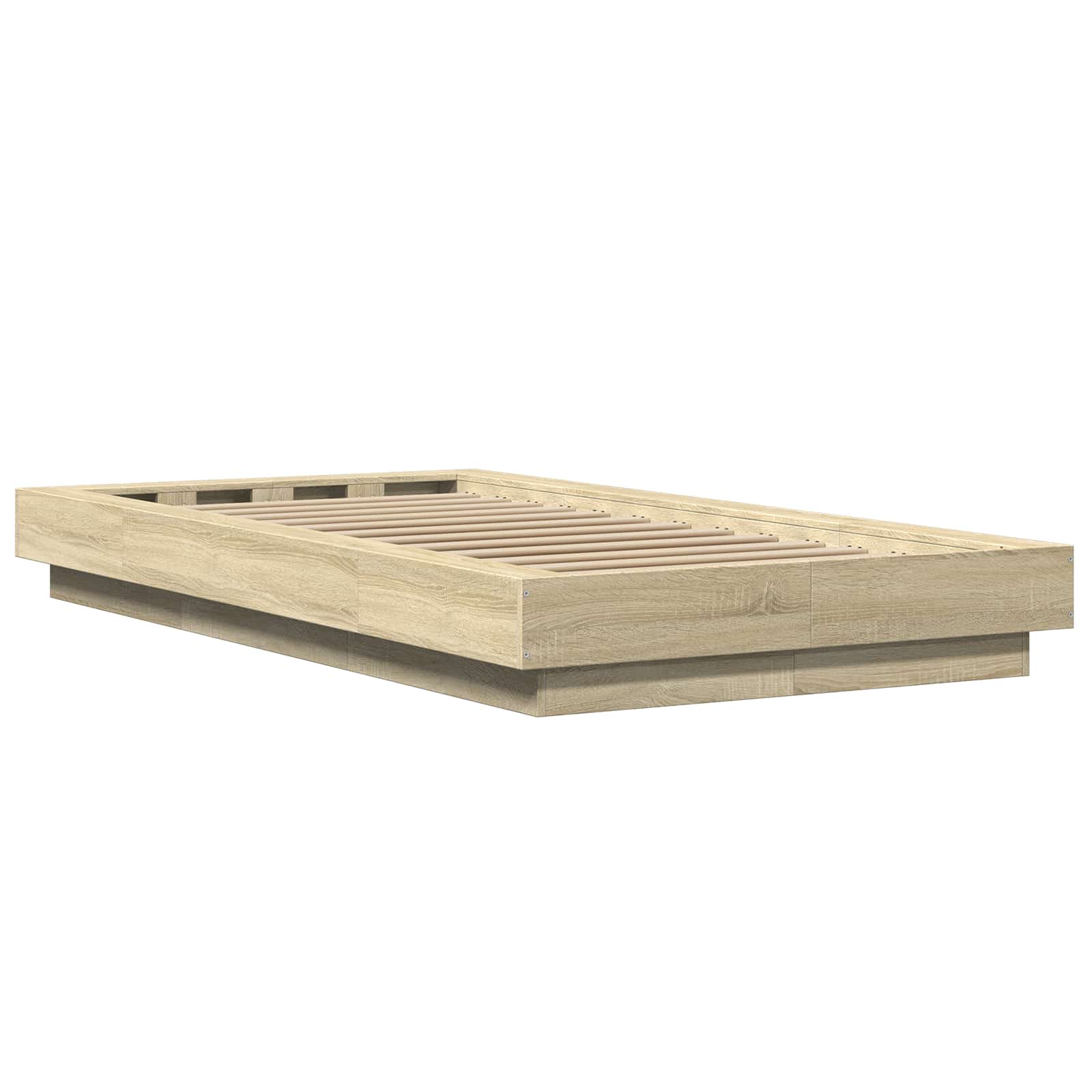 Letto con LED Rovere Sonoma 80 x 200 cm Legno ingegnerizzato | homemem39