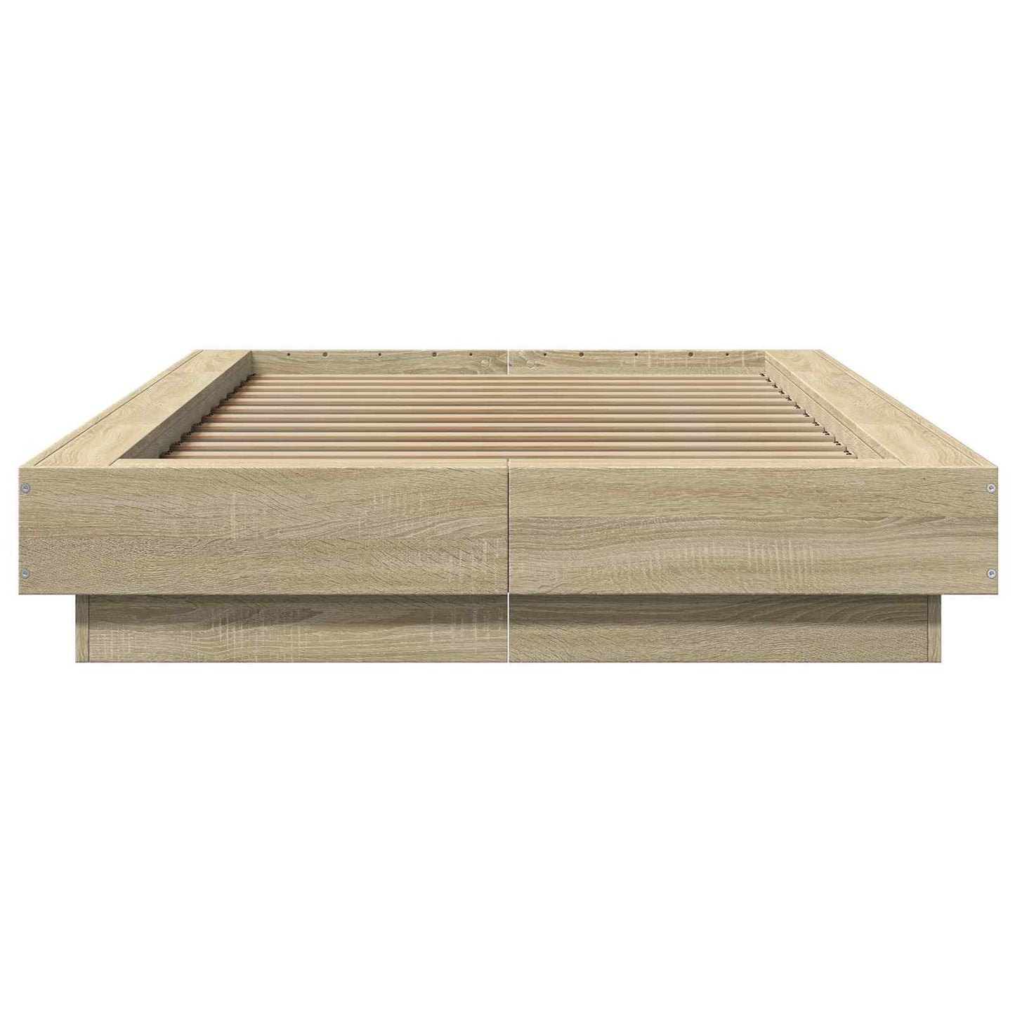 Letto con LED Rovere Sonoma 80 x 200 cm Legno ingegnerizzato | homemem39