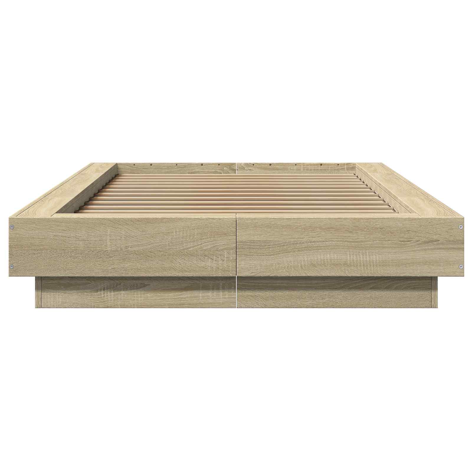 Letto con LED Rovere Sonoma 80 x 200 cm Legno ingegnerizzato | homemem39