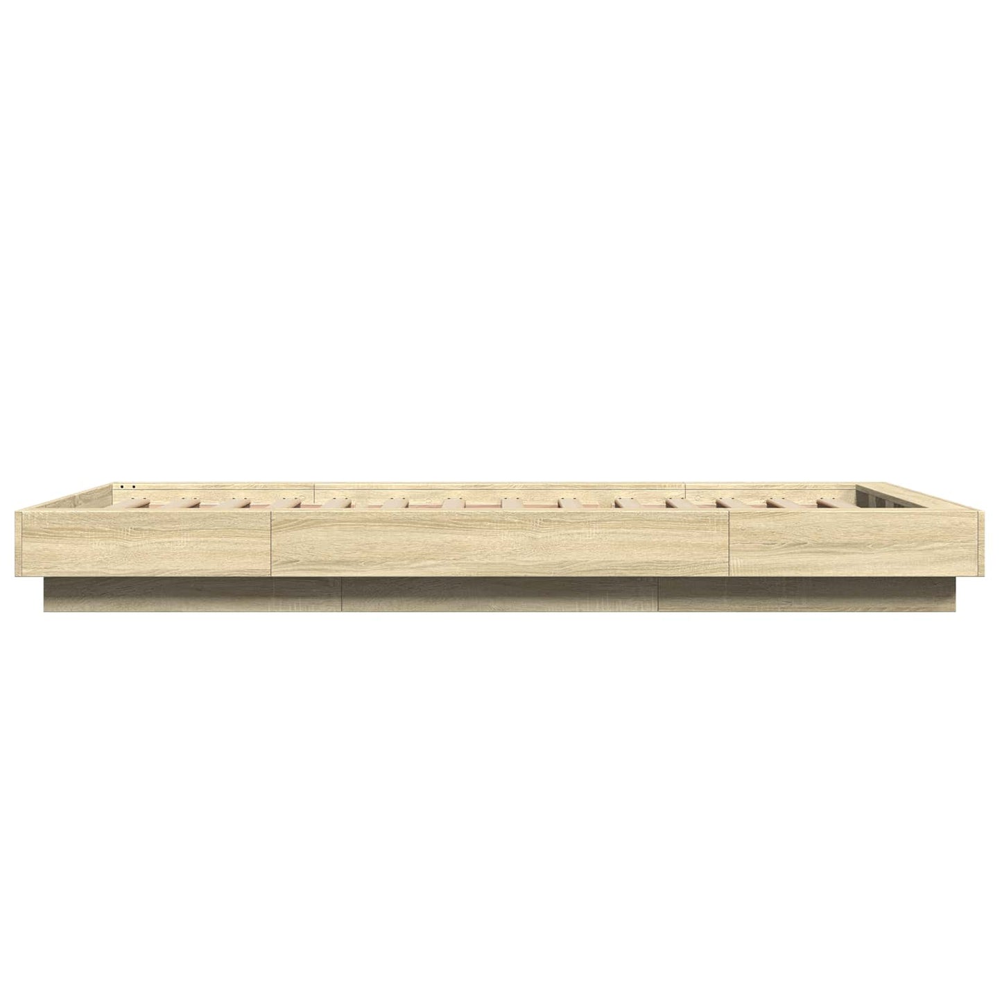 Letto con LED Rovere Sonoma 80 x 200 cm Legno ingegnerizzato | homemem39