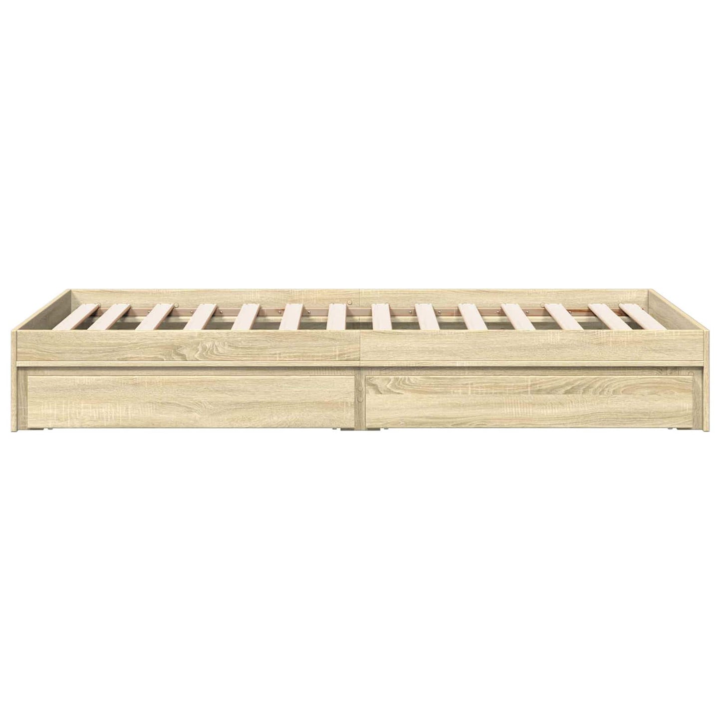 Telaio del letto con storage Rovere Sonoma 80 x 200 cm | homemem39