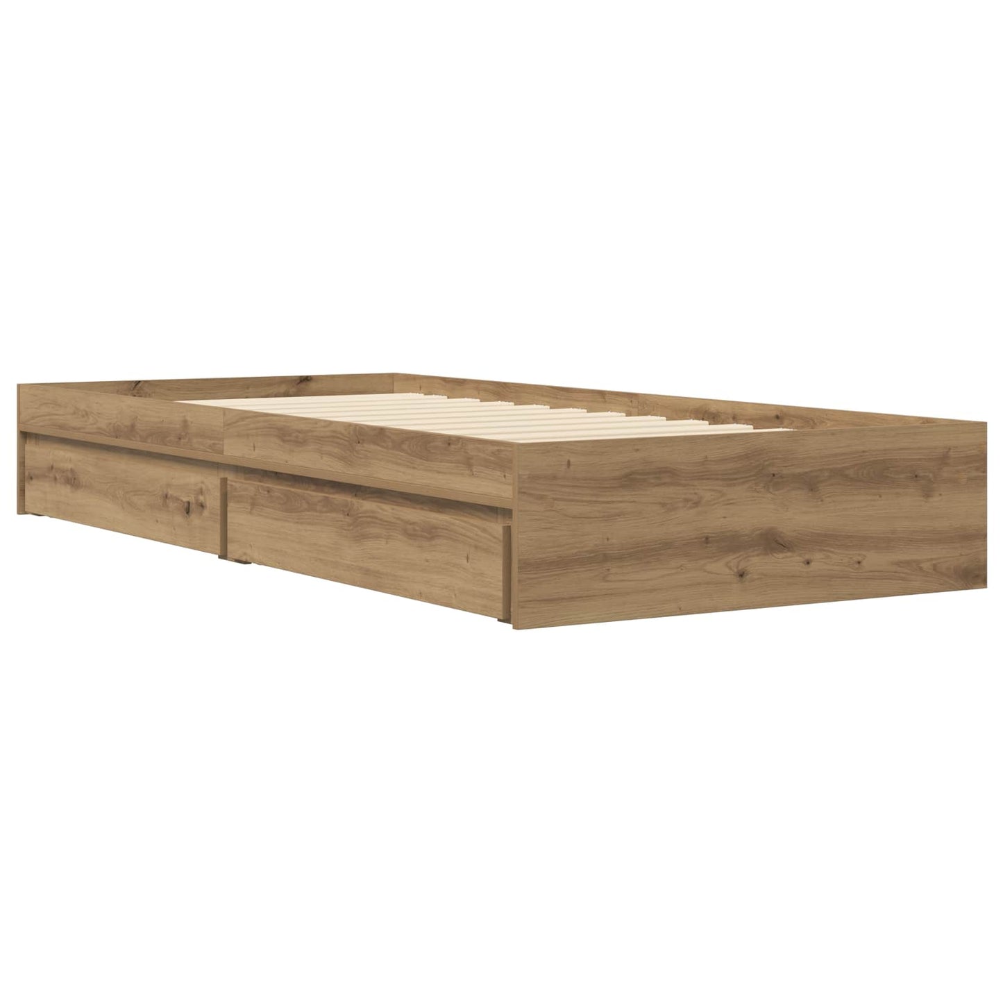 Telaio del letto con storage Rovere Artigianale 80 x 200 cm | homemem39