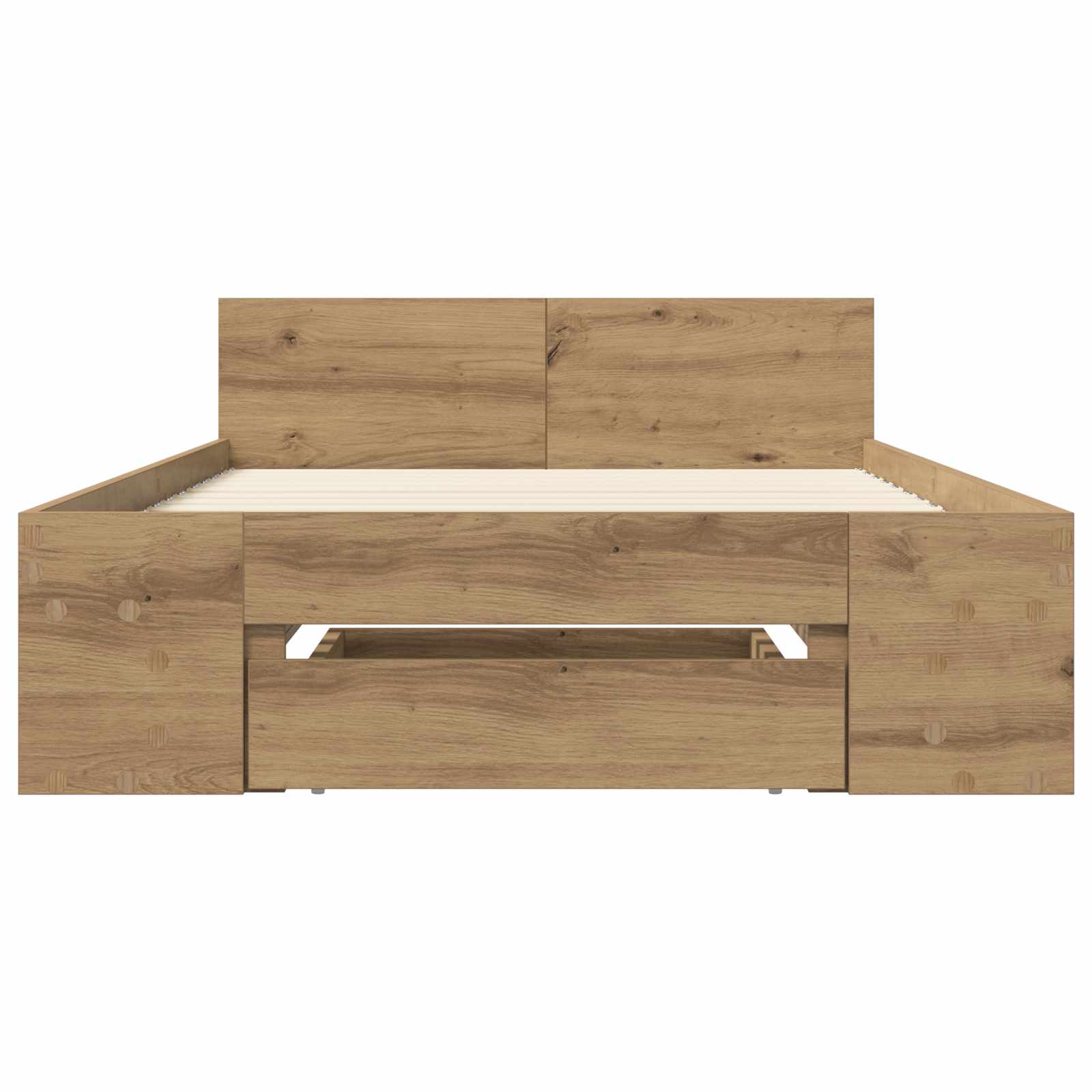Telaio del letto con storage Rovere Artigianale 80 x 200 cm | homemem39