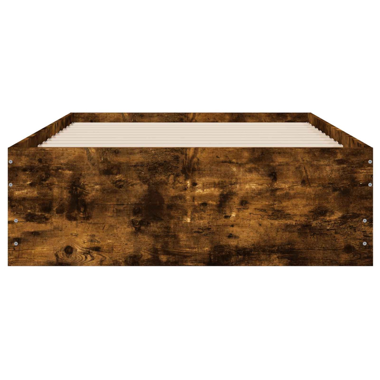 Telaio del letto con storage Rovere Fumo 80 x 200 cm | homemem39