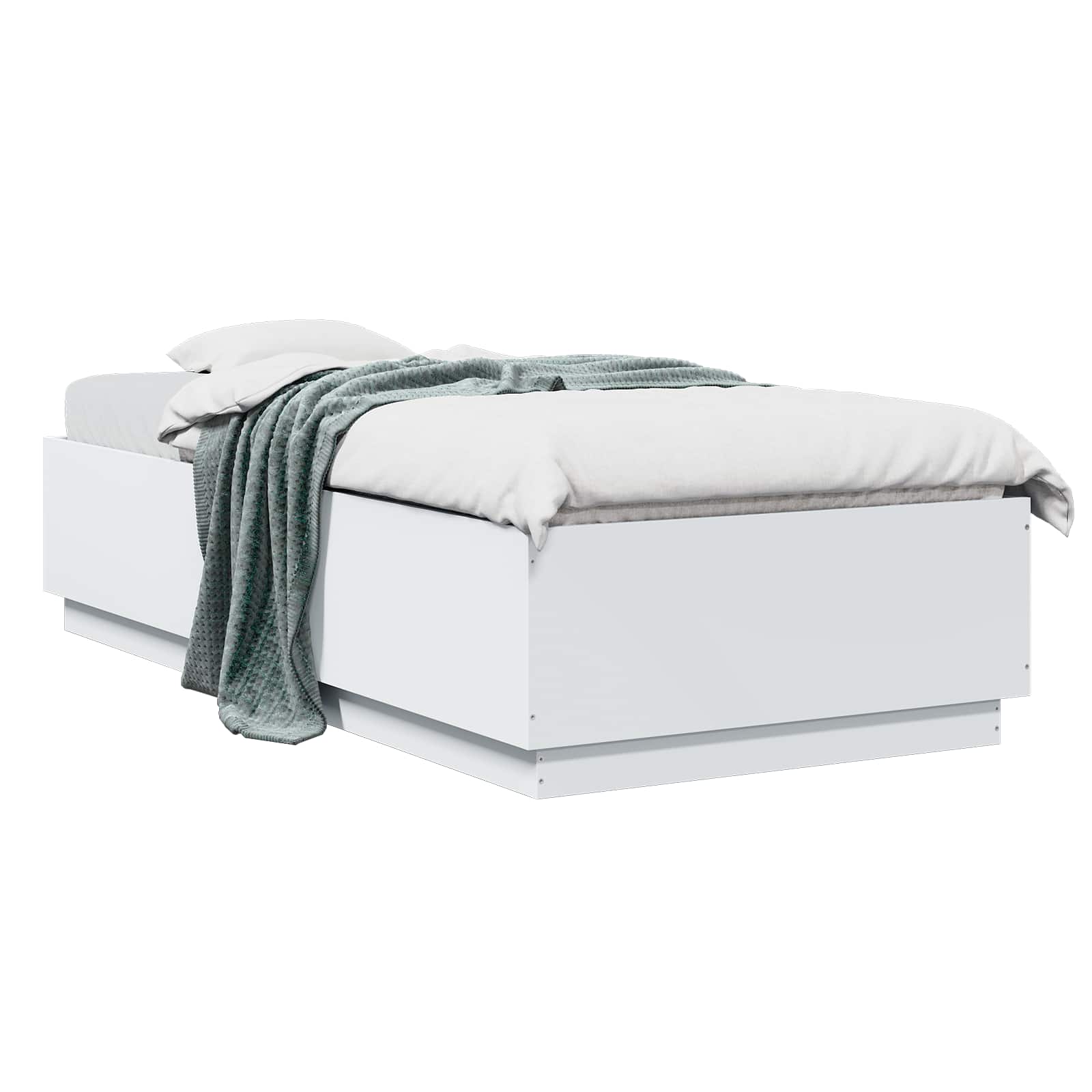 Struttura del letto Bianco 80 x 200 cm Legno ingegnerizzato | homemem39