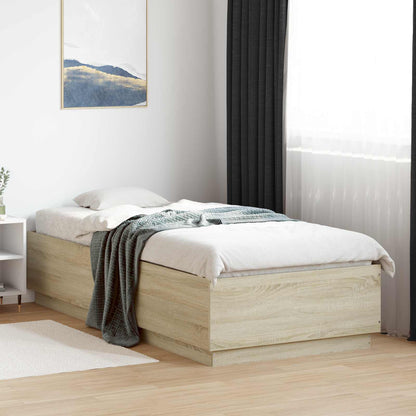 Struttura del letto Rovere Sonoma 80 x 200 cm | homemem39