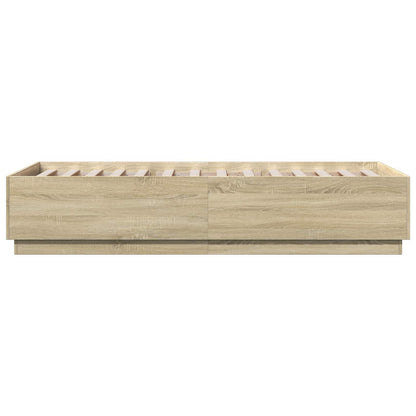 Struttura del letto Rovere Sonoma 80 x 200 cm | homemem39