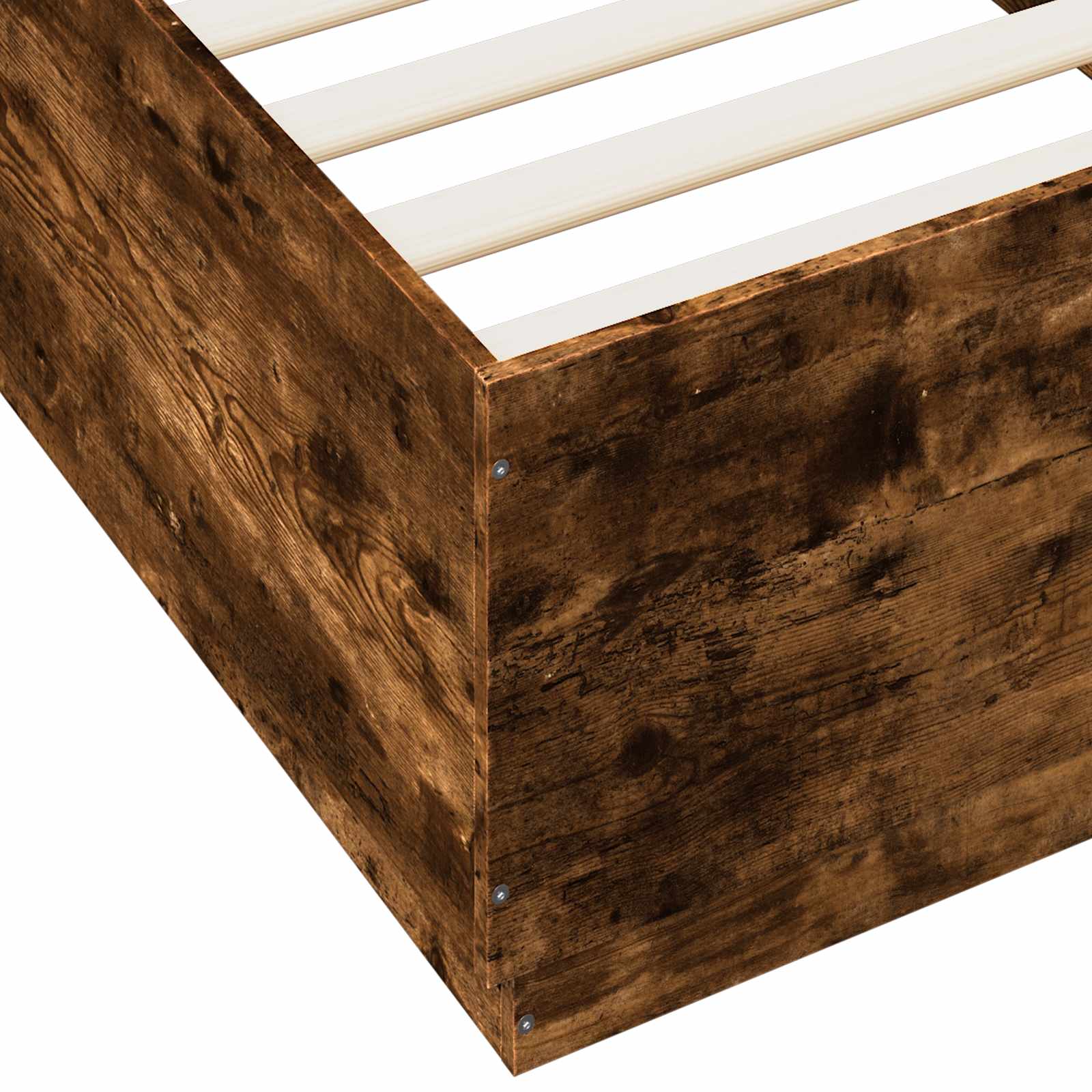 Struttura del letto Rovere Fumo 80 x 200 cm | homemem39