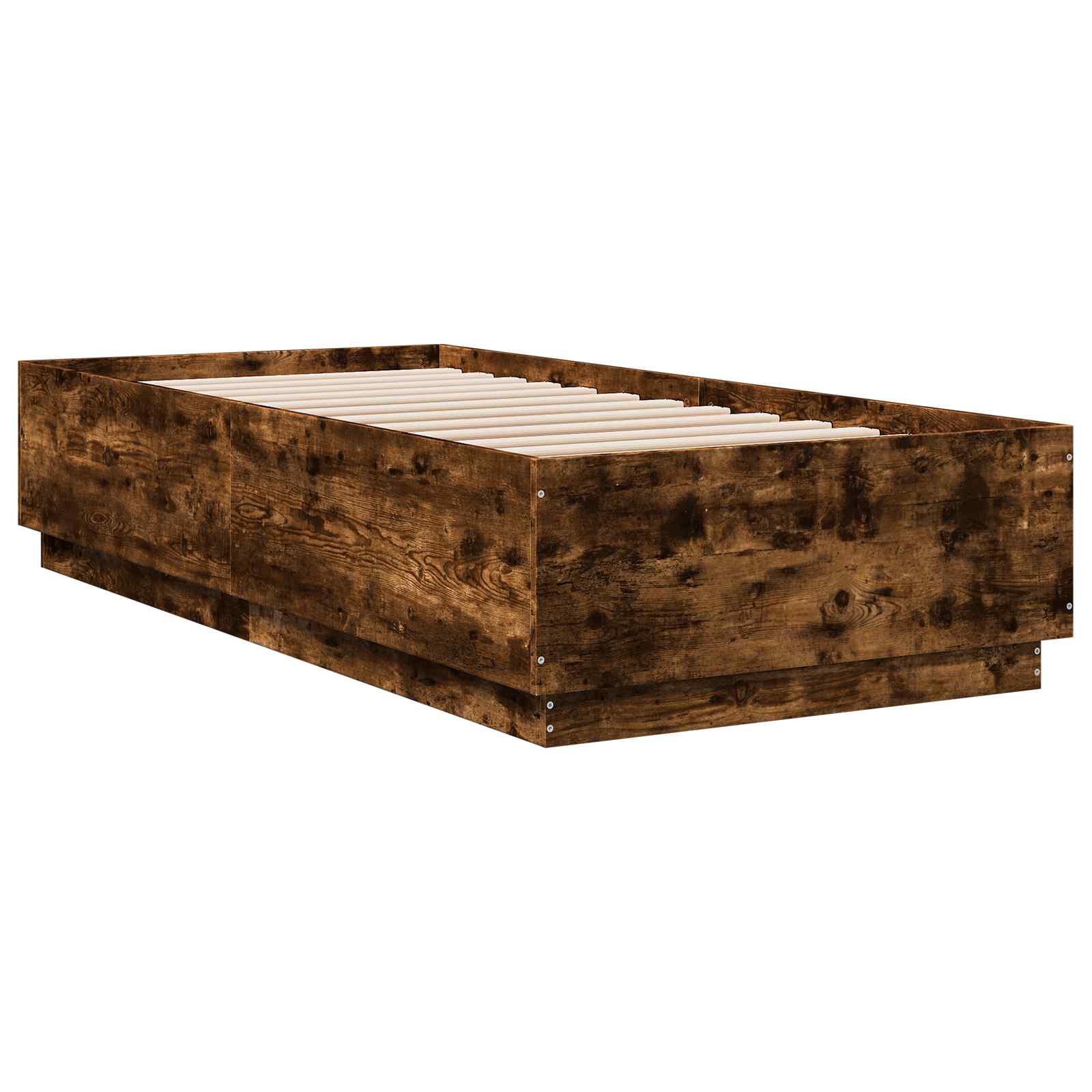 Struttura del letto Rovere Fumo 80 x 200 cm | homemem39